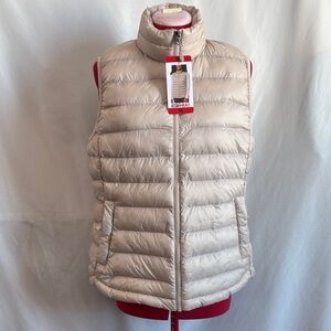 32 Degrees Light Beige Packable Puffer Vest